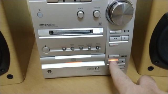 funcionamento Micro System Sony CMT 33MD смотреть онлайн
