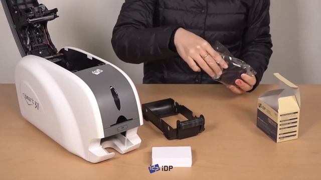 IDP SMART Printer Ribbon Installation