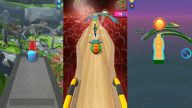 Original vs Copy Games 😱 ! Rolling Ball Sky Escape ! Going Balls ! Sky Rolling Ball 3D ! Ball Games смотреть онлайн