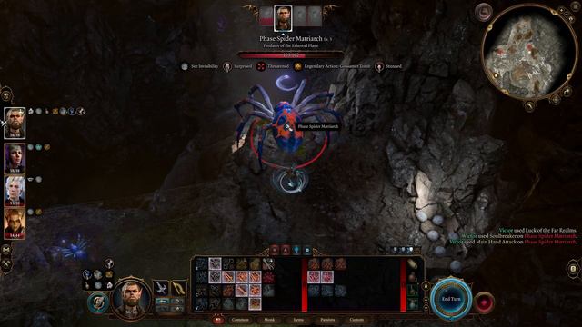 Baldur's Gate 3 Honour Mode Phase Spider Matriarch Solo, 'Jedi' Monk build смотреть онлайн