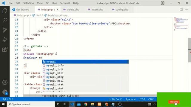 TODO List in PHP || PHP & MYSQL TODO List || Create, Read, Update, Delete || PHP TODO CRUD смотреть онлайн