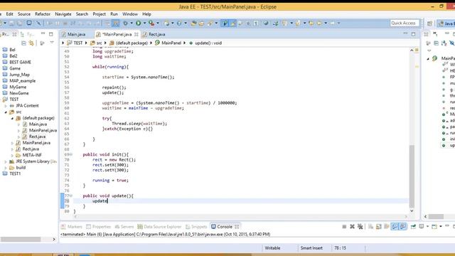Create rectangle [Java 2D] смотреть онлайн