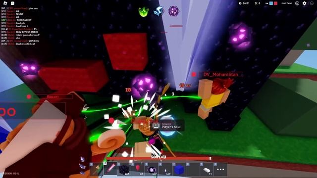 Random Colors.. VS 50 Players (Roblox Bedwars) смотреть онлайн