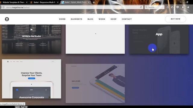 Baikal Responsive Multi Purpose WordPress Theme смотреть онлайн