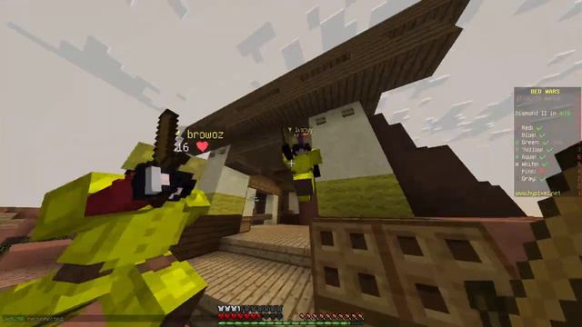 ЭТО ЧТО ПОБЕДА? || УДАЧНАЯ ИГРА В BEDWARS || СЛОМАЛ ВСЕ КРОВАТИ??? || BEDWARS MINECRAFT || смотреть онлайн