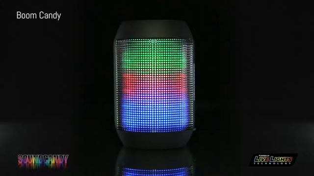 Boom Candy Portable Bluetooth Lightshow Speaker смотреть онлайн