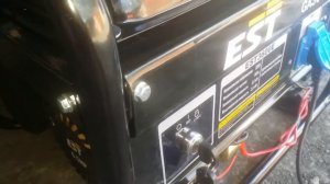 Бензогенератор бензиновый EST 3600E с электростартером 2,8 кВт