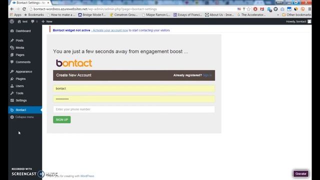 How to set up Bontact on a Wordpress website? смотреть онлайн