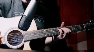 12 струнная гитара Fabio fb12. Пример звучания