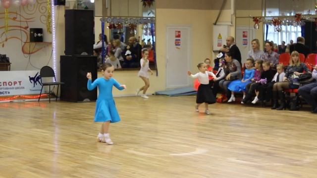 Аттестация. Турнир по бальным танцам, ДЮСШ Энтузиаст, Москва, 10.12.2016 смотреть онлайн