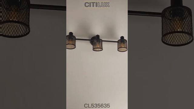 Citilux Робин CL535635 Спот поворотный с выключателем смотреть онлайн