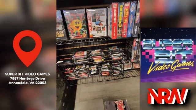Super Bit Video Games! Annandale, Virginia! A NRW VLOG! Retro & New Video Games! Collectibles! смотреть онлайн
