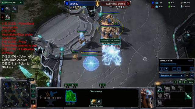 StarCraft II Build Guide - PvT Proxy Warp Gate Timing Attack смотреть онлайн
