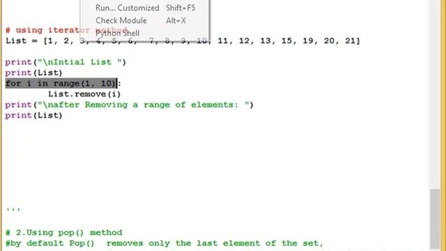 Python List part 5 смотреть онлайн