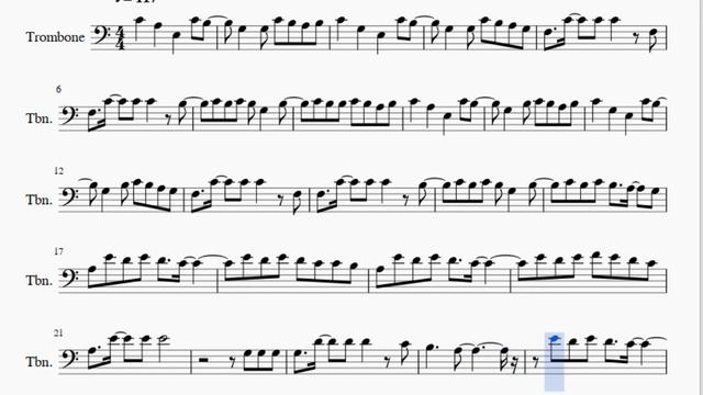 Trombone Sheet Music: How to play Senorita (ft Camila Cabello) by Shawn Mendes смотреть онлайн