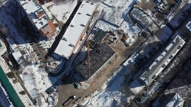 Динамика строительства Уникум на Новаторов (март, 2022) смотреть онлайн