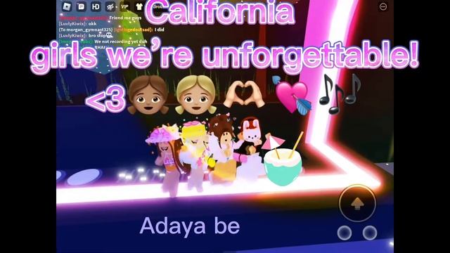 California girls ???????✨??|~roblox edit~| смотреть онлайн