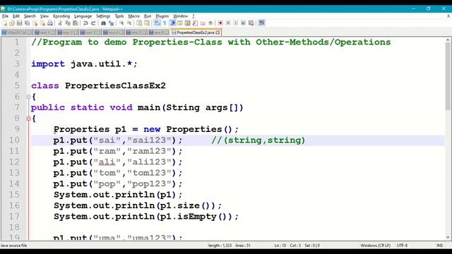 #247 Properties class with Other Methods || Java Collections Framework || Hashtable class || Map(i) смотреть онлайн