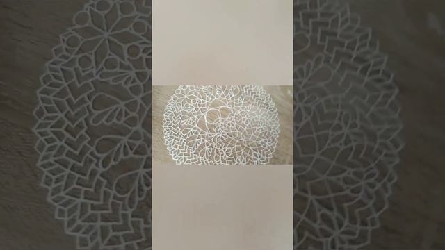 вырезание из бумаги макетным ножом. вытынанка. мандала смотреть онлайн