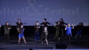 "Ветер перемен", танец, хореографический ансамбль "Мультяшки"