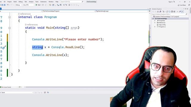 #10 C Sharp | C# | Console read line | boolean | قراءة بيانات من المستخدم | شرح سى شارب смотреть онлайн