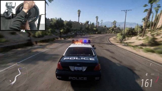 Rebuilding a Police Car - Ford Crown Victoria | Forza Horizon 5 | Steering Wheel Gameplay смотреть онлайн
