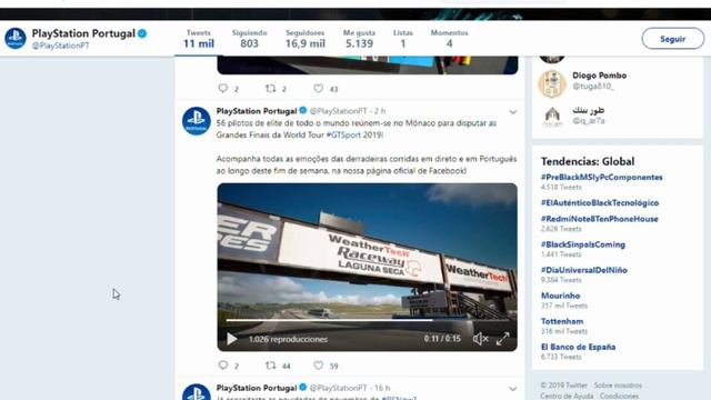 Gran Turismo Sport - Confirmada la llegada de LAGUNA SECA al juego !! смотреть онлайн