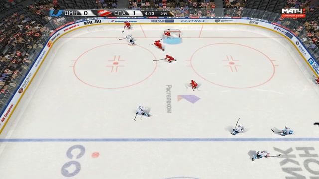 Spartak Vs Dinamo Minsk.