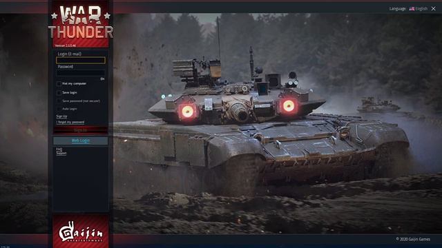 War Thunder New Power Login Screen Music