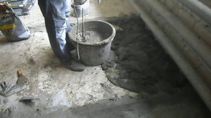 Как заливать стяжку  пола ЦПС  одному.