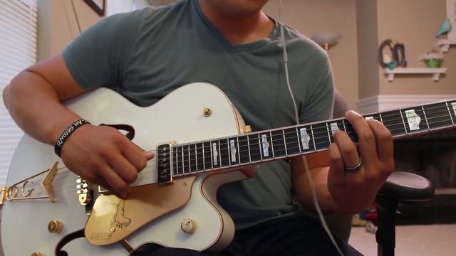 Shimmery White Falcon with Strymon Timeline, Strymon Bluesky, EHX POG2 смотреть онлайн