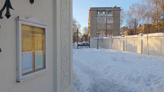 Храм иконы Божией Матери "Спорительница хлебов" г. Щёлково (28 февраля 2023 года). смотреть онлайн