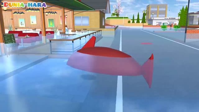 Banjir Baby Shark Kejar Yuta Mio Ketakutan ? Mami Shark Hiu Marah Mau gigit Celine ? | Sakura Schoo смотреть онлайн