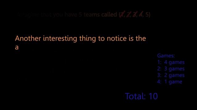 Find the number of times that teams can play each other given that you have 5 teams...Combination смотреть онлайн