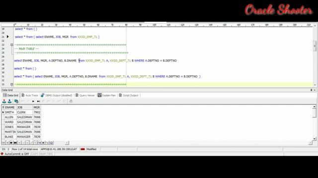 Inline view in Oracle sql смотреть онлайн