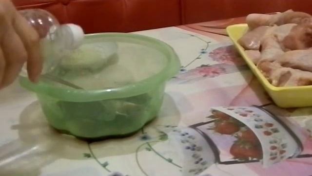 Мясо куриное в медово-соевом соусе с кунжутом (запечённое в духовке). Мясные блюда. смотреть онлайн