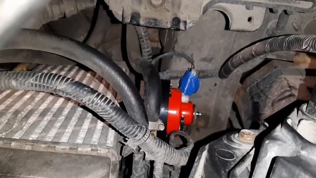 Kia Sorento XM установка неоригенального звукового сигнала.