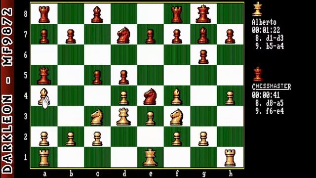 Chessmaster 2100 © 1988 Software Toolworks - PC DOS - Gameplay смотреть онлайн