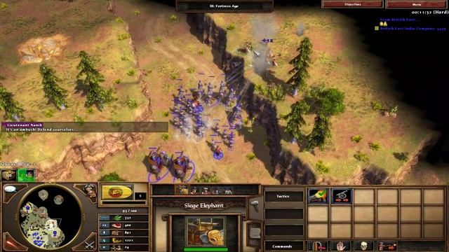 Age of Empires 3 | India | 1: Into the Punjab [Hard] смотреть онлайн