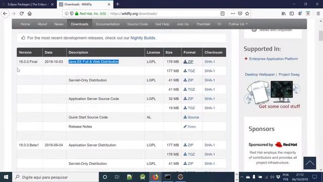 ? Configurando o Servidor WildFly JBOSS com a IDE Eclipse - Formação Spring Boot REST API смотреть онлайн