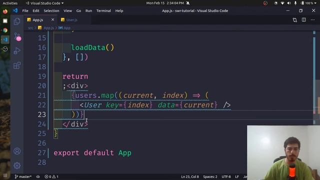 useEffect X SWR for fetching data смотреть онлайн