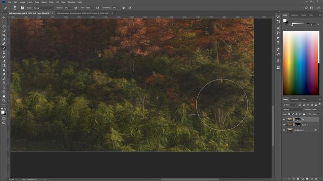 Creating a Fall Landscape in VUE by Vladimir Chopine (Part 7) смотреть онлайн