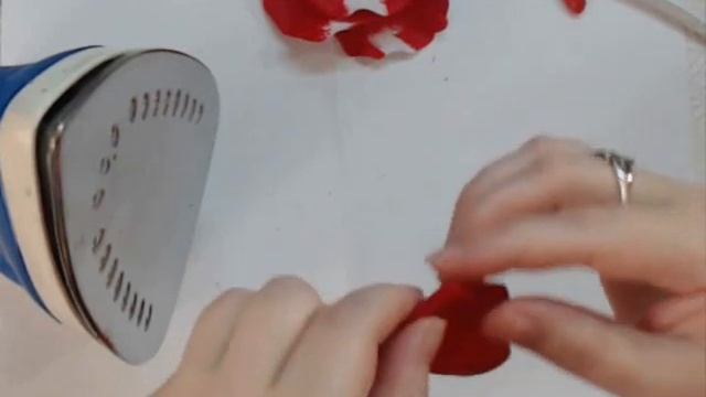 Бокаловидная роза Осирия из фоамирана 2 часть смотреть онлайн