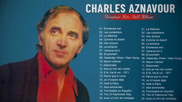 Charles Aznavour Les Grandes Chansons 2024 🎶Charles Aznavour Meilleures Chansons 2024