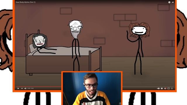 Social Stud Reacts | Dead Body Hijinks (Part 2) (Sam O'Nella Academy) смотреть онлайн