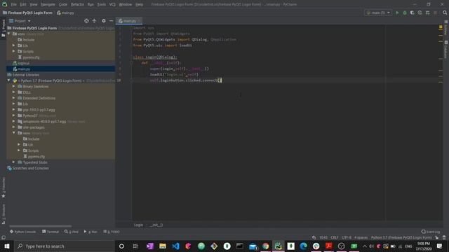 PyQt5 QtDesigner Login and Signup Forms tutorial: for COMPLETE beginners смотреть онлайн