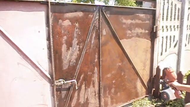 Обработка металлических изделий от ржавчины.лечим двери.lechimdveri смотреть онлайн