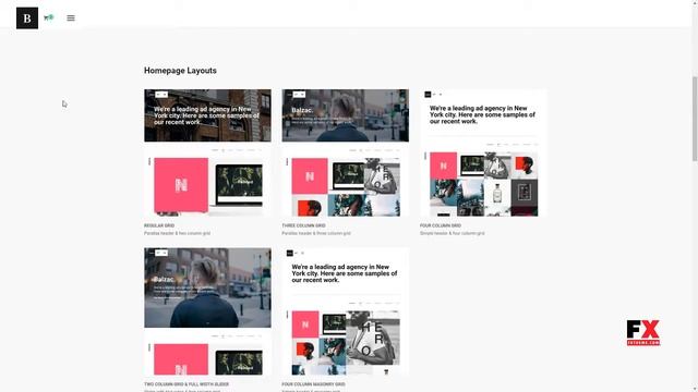 Balzac Minimal and Creative WordPress Theme Drummond Julyan смотреть онлайн