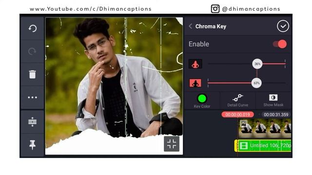 How To Make VCR Glitch Effect Watsapp Status | Template | Kinemaster Editing Tutorial смотреть онлайн