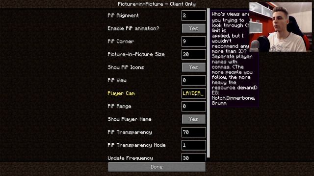 Minecraft Mod Showcase: Picture in Picture 1.7.2 смотреть онлайн